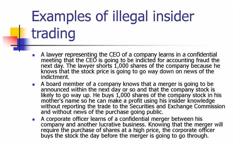What is Insider Trading?